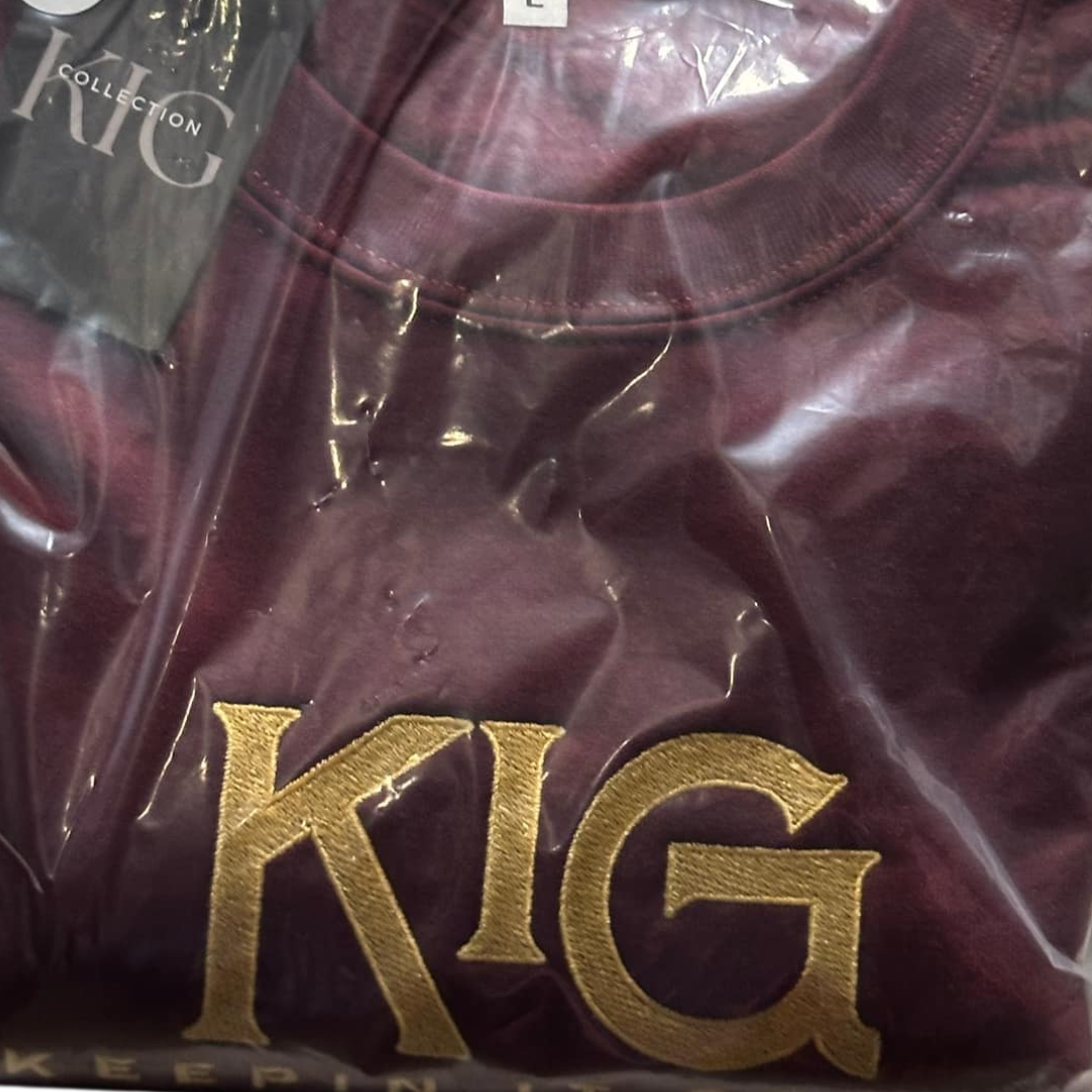 Burgundy & Gold sweaters (Embroidery)
