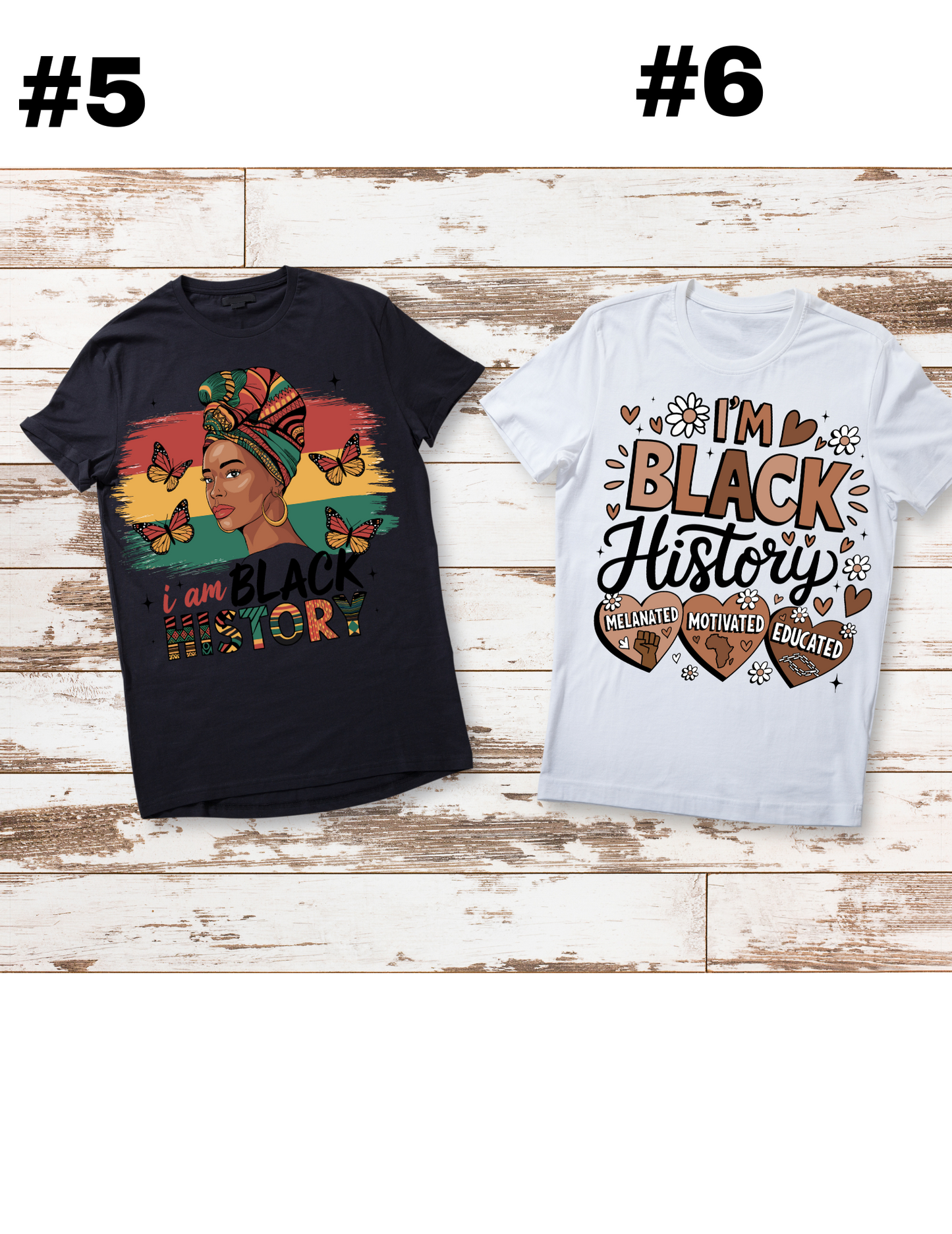 Black history T-shirts