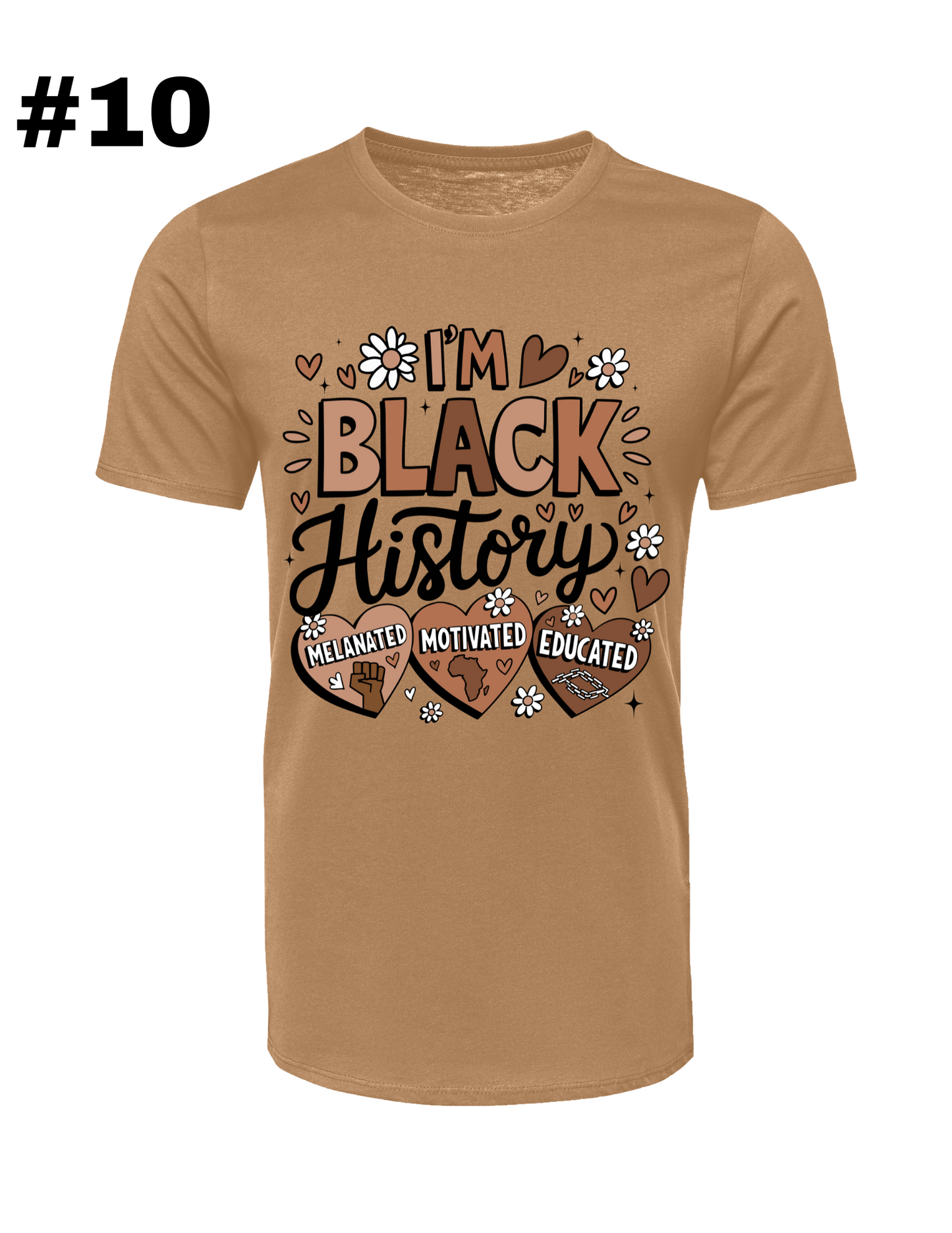 Black history T-shirts